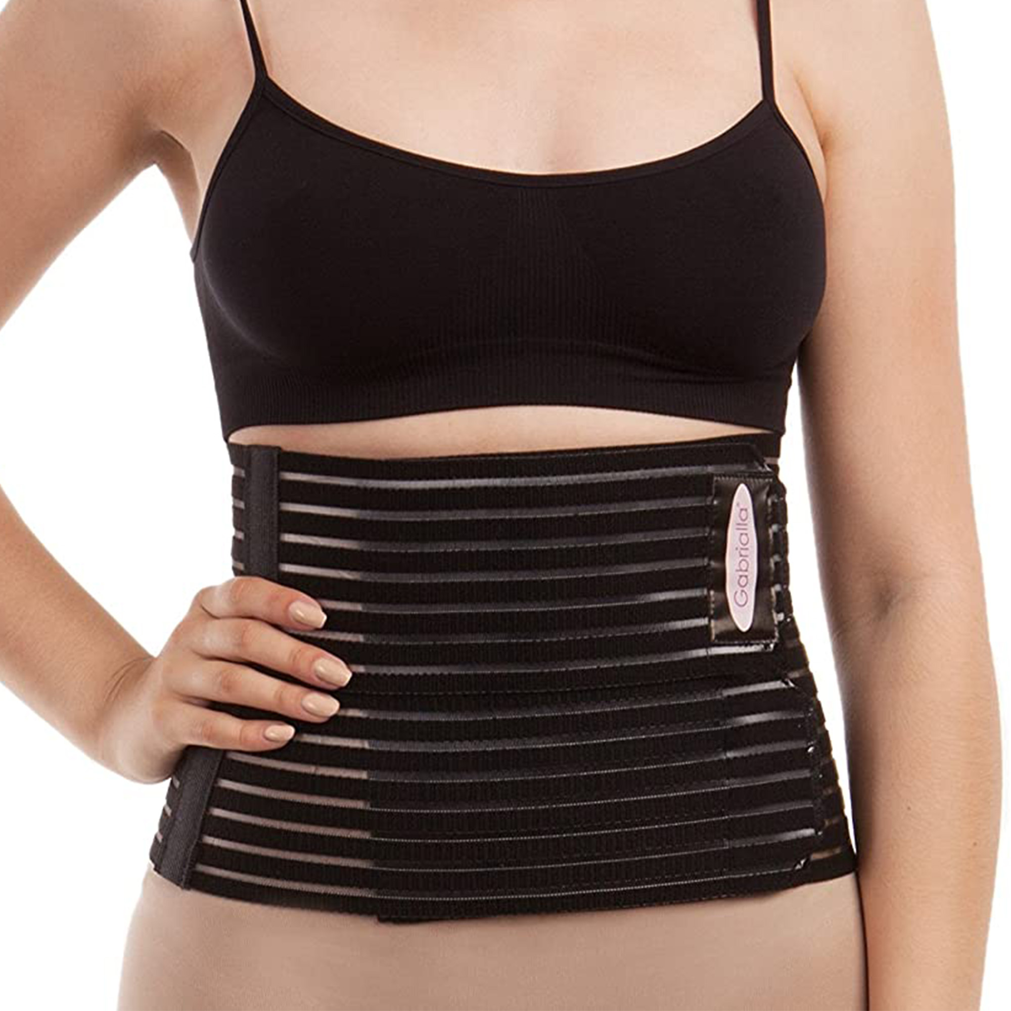 GABRIALLA Style AB-208(W) Women’s Breathable Abdominal Binder (8” wide)