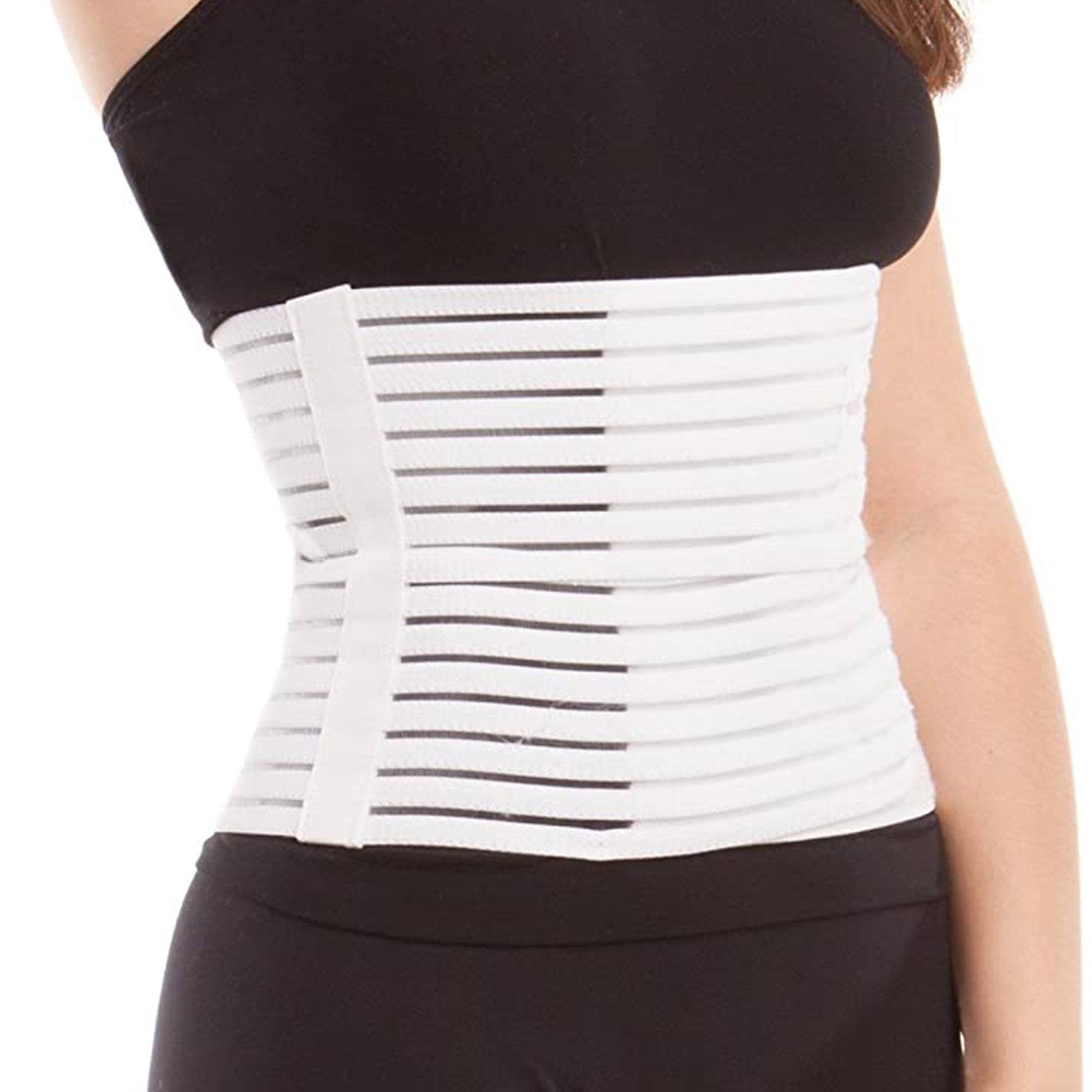 GABRIALLA Style AB-208(W) Women’s Breathable Abdominal Binder (8” wide) - Image 3