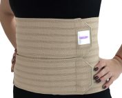GABRIALLA Style AB-309(W) Women’s Breathable Elastic Abdominal Binder (9” wide)