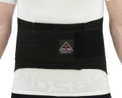 ITA-MED Style BS-229 Elastic Duo – Adjustable Back Support (9” wide, w/ pocket)