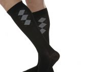 MAXAR Style CMS-2115 Men’s Fashion Cotton Compression Socks