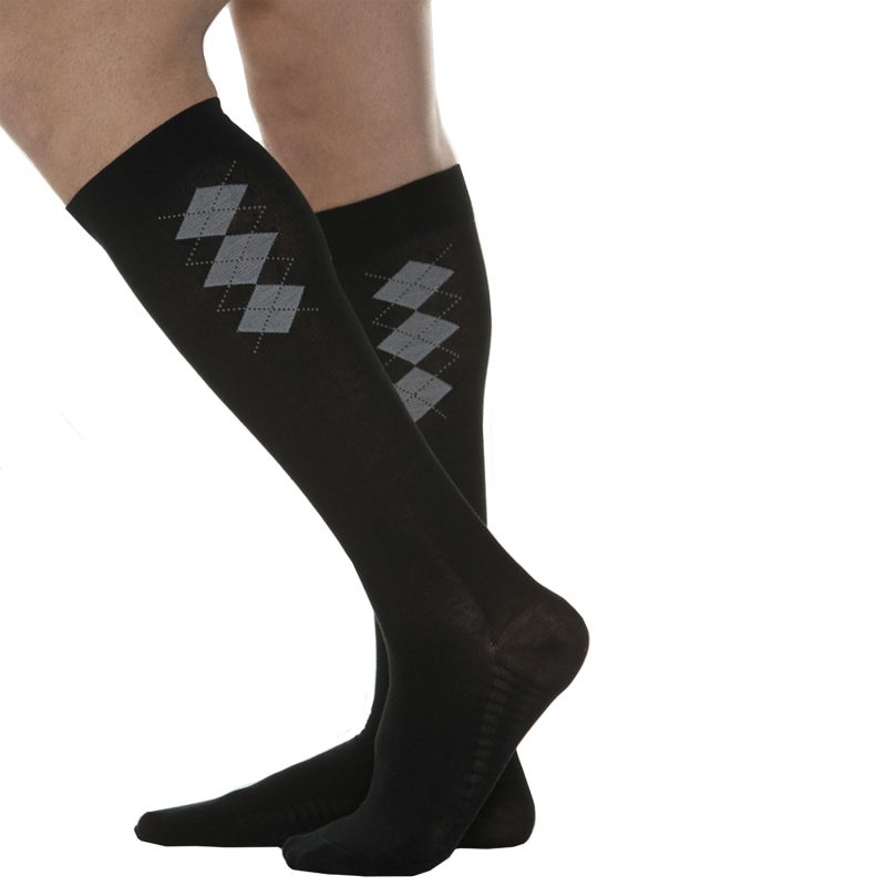 MAXAR Style CMS-2115 Men’s Fashion Cotton Compression Socks