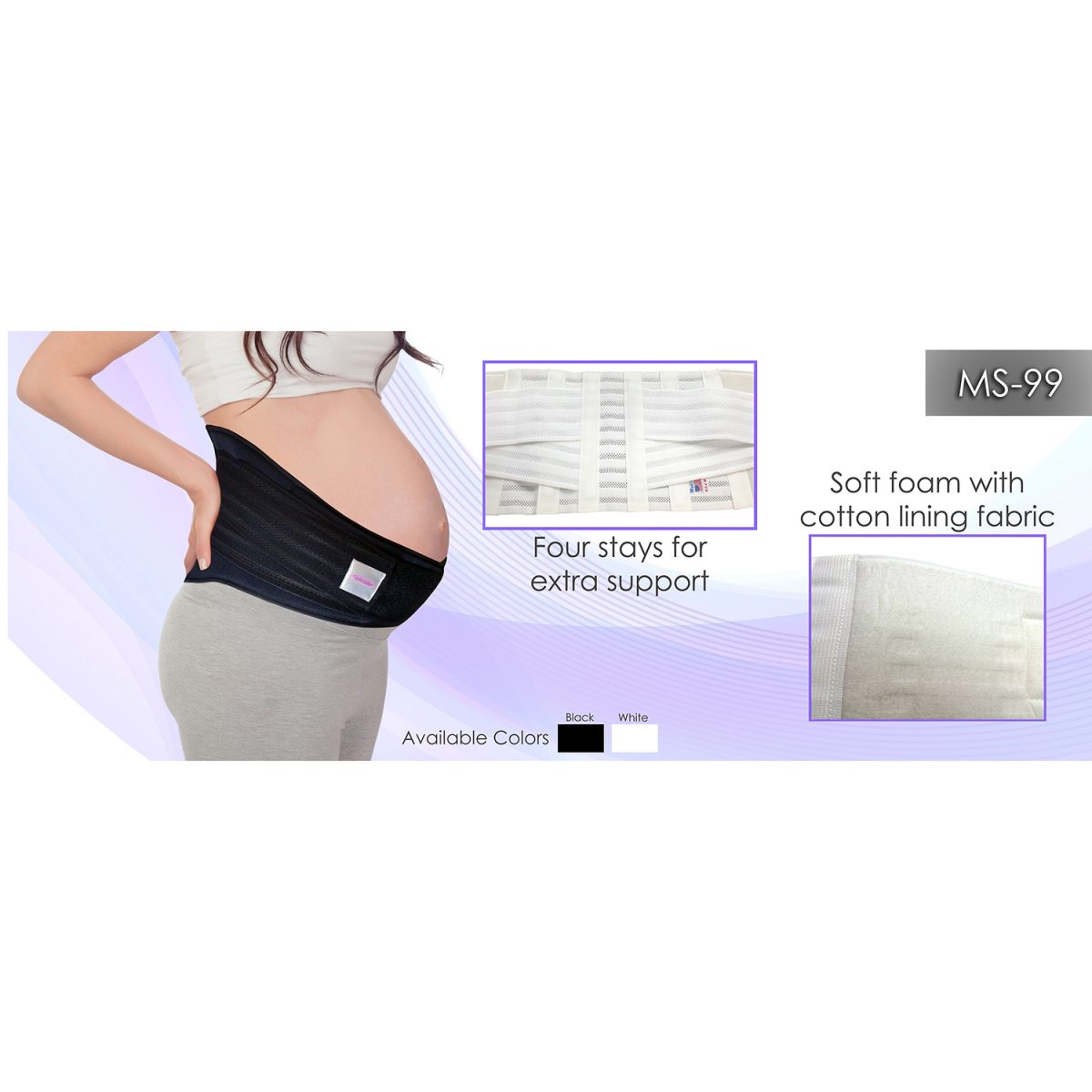 GABRIALLA Style MS99 Maternity Support Belt ITAMED Co.