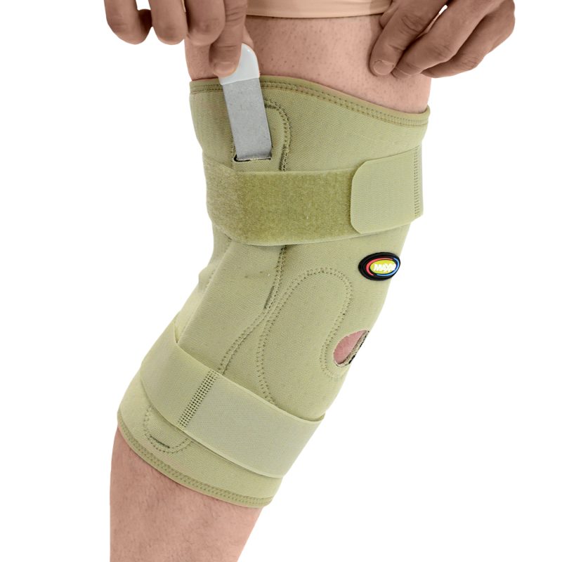 MAXAR Style NKN-139 Airprene Pull – On Knee Brace (Double – Pivot Hinge)