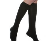 MAXAR Style SUS-315 Silver/Cotton Unisex Compression Support Socks