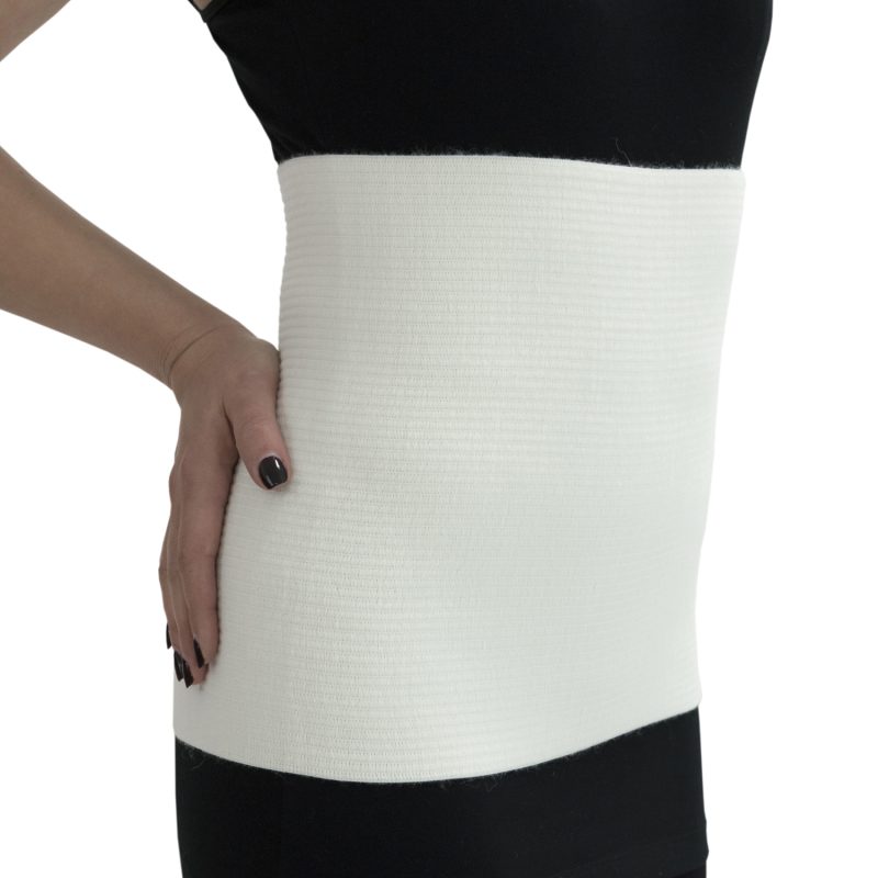 ITA-MED Style TGR-201 Abdominal Warming Support Binder (80% Wool)